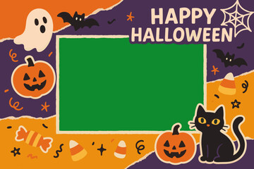 Back to School Photo Frame Templates with Green Screen – Festive Seasonal Borders for Kids and Events