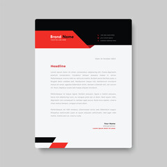 letter head business template cover design