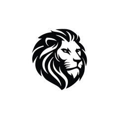 lion-head-tribal-style-illustration-black-white-vector