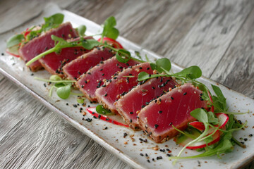 Tuna tataki generative AI