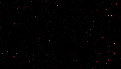 Red sparkles on black background