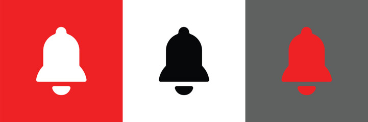 Notification Bell Icon Set