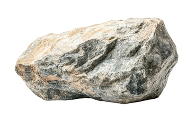A rock stone material on white background,png