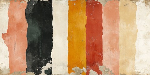 A rustic, grunge-style abstract illustration of vertical distressed paint stripes, great for websites and blogs seeking a vintage, textured, or artistic backdrop.
