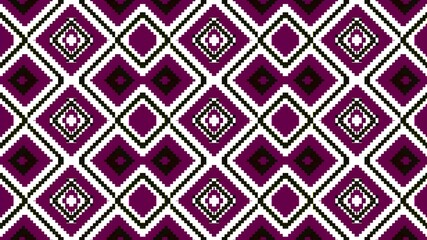 Vibrant seamless geometric pattern with elegant rhombus shapes for modern textile and fashion designs