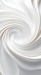 Smooth swirl with a light wave texture pattern.
