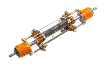 Actuator on white background,png