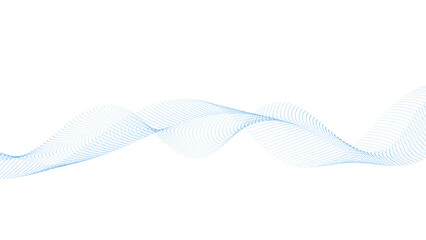Blue dotted wave line pattern. Light halftone undulate net background. Abstract air flowing particle wallpaper. network technology background. Modern digital datum science concept. vector illustration