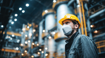Warehouse Staff Wearing Safety Gear Handling Packages Efficiently