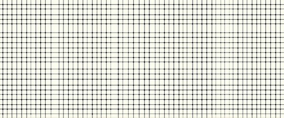 Repeating grid pattern of black lines on a light background