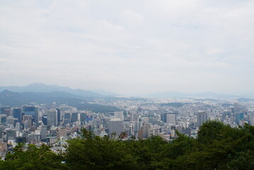 view from Namsan - Seoul, Korea