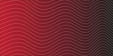 minimalist dark brown gradient background with flowing curved white lines for modern, minimal, and elegant. vector