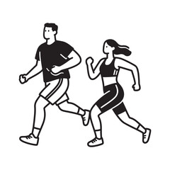 Happy Young Girl Swinging in Garden