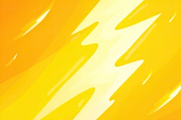 Abstract vibrant yellow background with stylized lightning