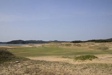 Taean Sinduri Coastline in South Korea