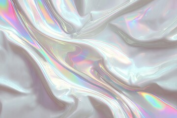 Obraz premium Shimmering, iridescent fabric drapes