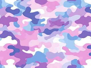 Abstract, soft camouflage pattern in pastel shades