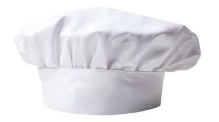 Classic Chef Hat, Culinary Symbol of Expertise and Professionalism on transparent background