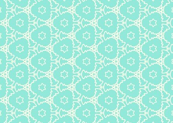 Fototapeta premium Abstract Geometric Christmas Tree Green Seamless Pattern Seamless Pattern Background Digital and Printing Surface Products Texture