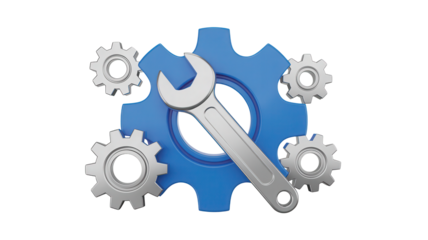 Efficient wrench tightening gears, showcasing a seamless blend of precision engineering and mechanical prowess perfect for illustrating solutions and innovation