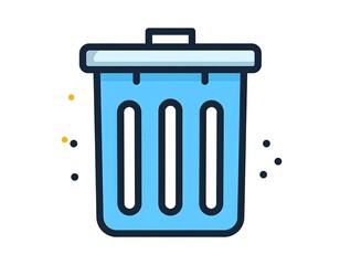 Trash can icon