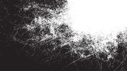 Grunge overlay textures with dust grain isolated on  white scratch texture background. Grunge pattern of etched lines and sketch strokes. Ideal for texture overlays and print design.
