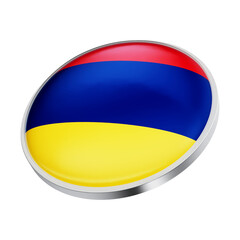 Armenia flag button