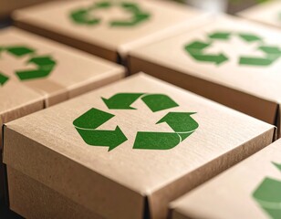 Recycling Symbol Eco Friendly Products