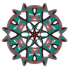 abstract ornamental mandala