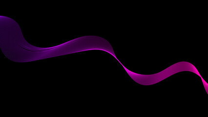 Red dotted wave line pattern. Halftone undulate net background. Abstract flowing particle lattice wallpaper. minimal covers design. Colorful geometric background, cover, poster. vector illustration