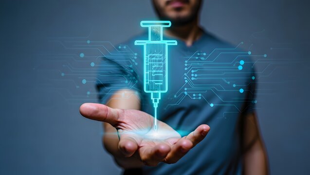 Holographic Syringe Medical Tech