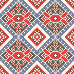 pattern batik flower damask ethnic boho ikat texture tribal geometric backgroun