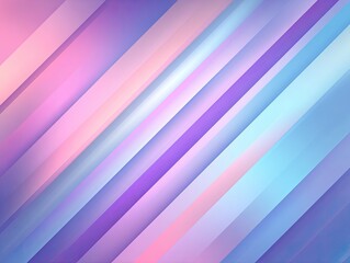 Fototapeta premium Diagonal pastel stripes, soft gradients, vibrant color blend