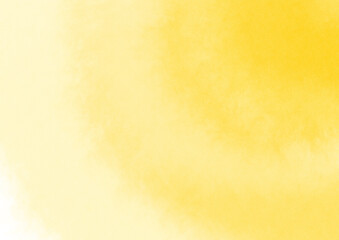 向日葵色の背景・黄色い水彩の背景