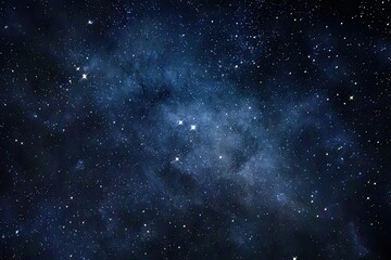 Naklejka premium Deep space nebula filled with stars