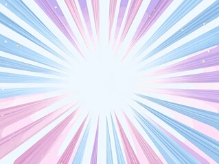 Pastel radial burst background