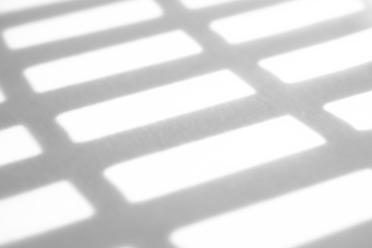 Abstract shadow drop on white wall background overlay mockup effect