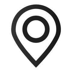 Modern Location Pin Map Marker Vector Icon