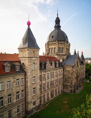 Fototapeta premium Stone building with a dome