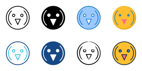 Classic icon set multiple style collection 
