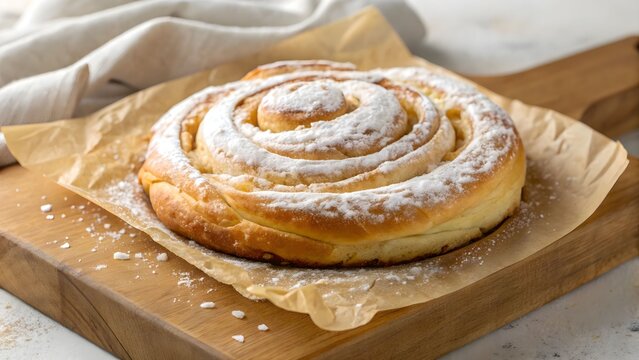 Ensaimada de Mallorca spiral pastry