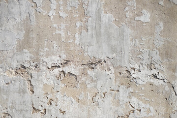 White dirty grunge and rough concrete wall texture and background