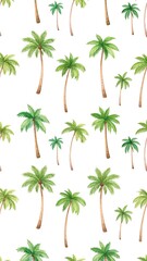 Tropical Palm Tree Pattern (1)