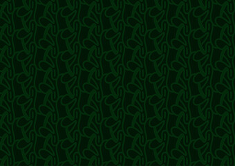 Dark green presentation pattern background