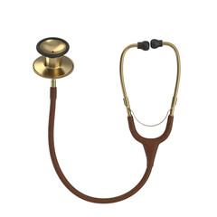 Stethoscope 3D Illustration - Medical Equipment and Healthcare Symbol