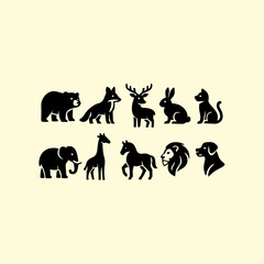 10 animals icon