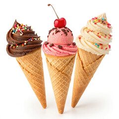 ice cream cones
