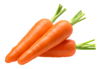 Carrot pile isolated, carrot macro studio photo, transparent PNG, PNG format, cut out