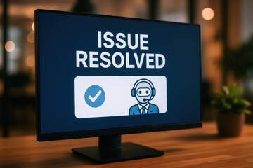 Notification issue resolved offers fast service help providing customer support for problem solution