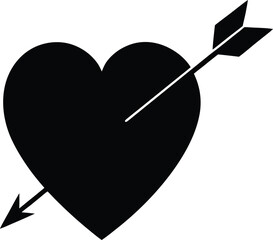Heart with Arrow Icon
